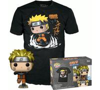 POP FIGURE SET & TEE NARUTO SHIPPUDEN EXCLUSIF - Ensemble collector - Design exclusif et unique - Parfait pour offrir - Édition limitée - Comprend une boîte de présentation Plongez-vous dans le monde 