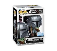 Pop Figures Star Wars Impressions Mandalorian avec Grogu Excilive Funko