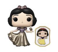 POP! Figurine Ultimate Princess Celebration - Blanche Neige Pop & Pin Vinyle - Virtual FunKon 2021 Shared Exclusive