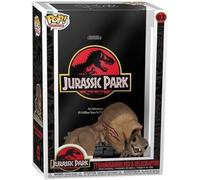 Funko Jurassic Park Movie Poster Tyrannosaurus Rex And Velociraptor Figure Multicolore