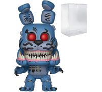 POP Five Nights at Freddy The Twisted Ones - Twisted Bonnie Funko Pop Figurine en vinyle (livrée avec étui de protection compatible Pop Box) Multicolore 9,5 cm