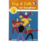 Pop & folk for saxophone saxophone +cd