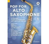 Pop For Alto Saxophone Band 1 (Mixed Media Product)