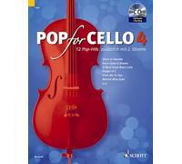Pop for cello Volume 4 +CD --- 1 ou 2 violoncelles