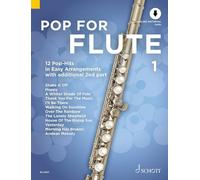 Schott – Partition Pop For Flute Vol.1 + CD – Flûte traversière (avec 2e flûte traversière ad lib)