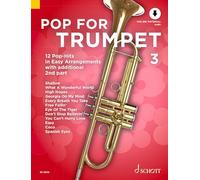 Pop for Trumpet 3 Band 3: 12 Pop-Hits in Easy Arrangements with Additional 2nd Part