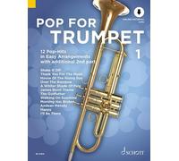 Pop For Trumpet Volume 1 +CD --- Trompette (avec une seconde trompette adlib)