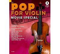 Pop for Violin MOVIE SPECIAL: 10 Pop-Hits. Sonderband. 1-2 violins.