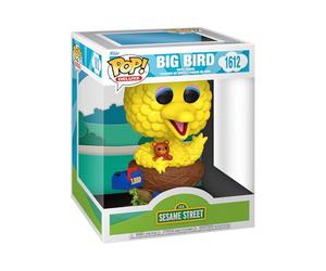 POP Funko Deluxe: SS - Big Bird in Nest - Sesame Street - Figurine en Vinyle à Collectionner - Idée de Cadeau - Produits Officiels - Jouets pour Les Enfants et Adultes - TV Fans