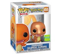 POP Funko Games : Pokémon - Charmander Salameche - Glumanda (Metallic) (Convention Limited Edition) #455 Figurine en Vinyle