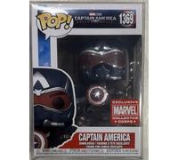 POP Funko Marvel Collector Corps 85th Anniversary ExclusiveCaptain America Brave New World Captain America #1369 avec étui en acrylique