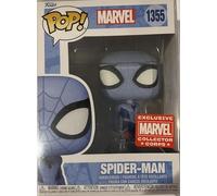 POP! Funko Marvel Collector Corps Exclusive Spider-Man Blue Spider-Man #1355 avec étui en acrylique