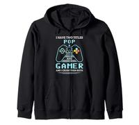 Pop Gamer J'Ai Deux titres Pop et Gamer Sweat à Capuche