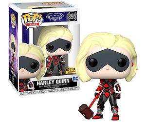 POP ! Games Figurine en vinyle exclusive Gotham Knights Harley Quinn
