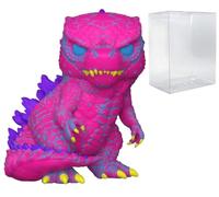 POP Godzilla vs Kong - Figurine en vinyle Godzilla Blacklight édition limitée Funko (livrée avec étui de protection compatible), multicolore, 3,75
