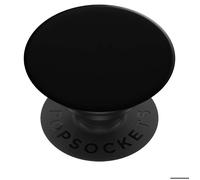 PopSockets PopSockets PopGrip Amovible Black Porte-doigt pour téléphone portable