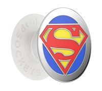 Pop Grip pour Smartphones Enamel Superman Fonction Stand Rouge