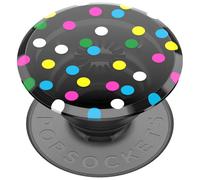 Pop Grip Premium Translucent Black Disco Dots Popsockets