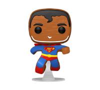 Funko - Figurine en vinyle Pop! Heroes DC Holiday Superman Gingerbread - Produit officiel