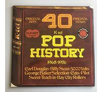 Pop History-40 original Hits (1968-1976) - Carl Douglas, Billy Swan, 5000 Volts, George Baker.. / Vinyl record [Vinyl-LP]