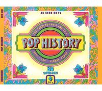 Pop History-80 Super Hits (60s, 70s-Beat, Pop, Flower Power) - Rubettes, Paul da Vinci, Barry Blue, Kincade, Paper Lace, James Boys..