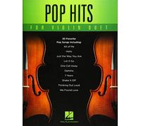 Pop hits for violin duet