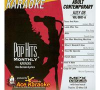 Pop Hits Monthly Adult Contemporary Karaoke Music CDG - July 2006