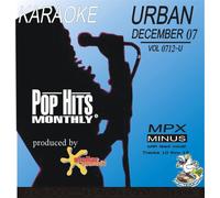 Pop Hits Monthly December Urban 2007 Karaoke CD+G