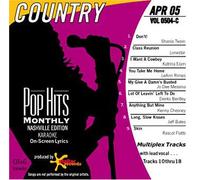 Pop Hits Monthly Karaoke - COUNTRY Apr 2005