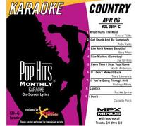 Pop Hits Monthly Karaoke, COUNTRY April 2006