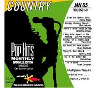 Pop Hits Monthly Karaoke Country Jan 2005 (US [Import]