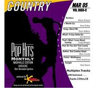 Pop Hits Monthly Karaoke - COUNTRY March 2005