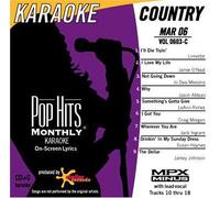Pop Hits Monthly Karaoke, COUNTRY March 2006