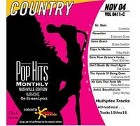 Pop Hits Monthly Karaoke COUNTRY Nov. 2004