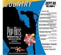 Pop Hits Monthly Karaoke, COUNTRY Sept 2005