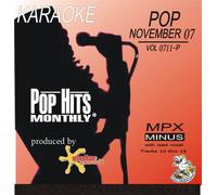 Pop Hits Monthly November 2007 Pop Karaoke CD+G Stellar Records