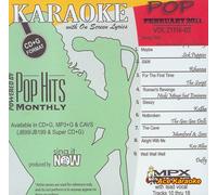 Pop Hits Monthly Pop Karaoke Music CDG - February 2011