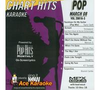 Pop Hits Monthly Pop Karaoke Music CDG - March 2008