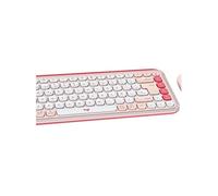 POP Icon Combo - Ensemble clavier et souris - sans fil - Bluetooth LE - QWERTY - Espagnol - graphite, vert