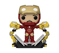 Pop ! Iron Man 2 : Iron Man MKIV avec Gantry Figurine en Vinyle phosphorescente