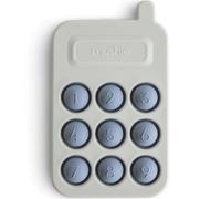 Pop It En Silicone Téléphone Blanc, Bleu TU