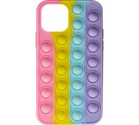 Pop It Étui pour téléphone portable Apple iPhone 12 / 12 Pro, Fidget Toy - Couleurs pastel