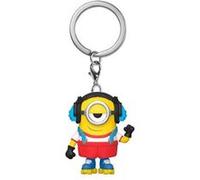 Funko Pop! Porte-clés Minions 2 – Roller Skating Stuart – Mini-figurine vinyle officielle