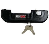 POP & LOCK - Serrure manuelle de hayon pour Toyota Tacoma PL5100 1995-2004 (serrure standard) (noir)