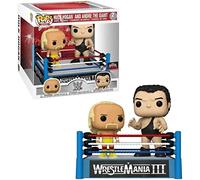Pop! Lot de 2 Figurines en Vinyle Hulk Hogan et André The Giant in The Ring