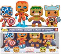Figurine Funko Pop! - Marvel Holiday - Gingerbread 4pk G