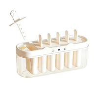 Pop Maker Mold, Leak Proof Tray, 8 Inches Silicone Cake Pop Mold with Easy Release, Food Grade Baking for Juice Yogurt Jam Jelly Pudding Fruit, Dorm Apartment Party Kitchen Summer Dessert