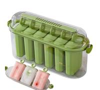 Pop Maker Mold Portable Drip-Proof - 6-Cavity Ice Lolly Making Mold for Jam