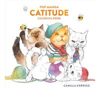 Pop Manga Catitude Coloring Book