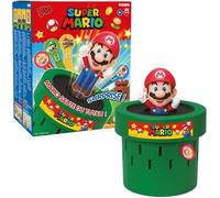 TOMY Pic Super Mario Jeu de Société Famille & Enfants, 2-4 Joueurs, Convient aux Garçons et aux Filles Agés de 4+